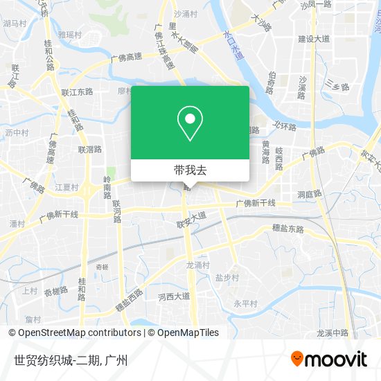 世贸纺织城-二期地图