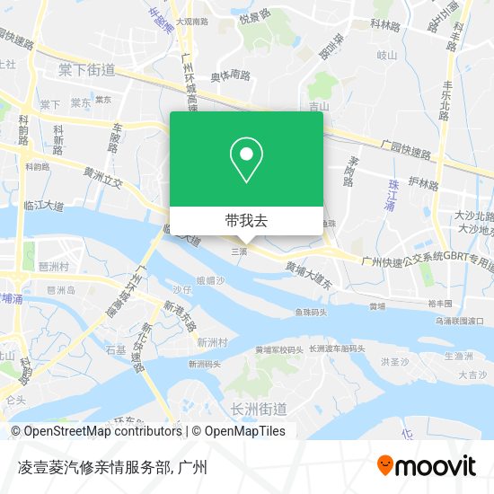 凌壹菱汽修亲情服务部地图