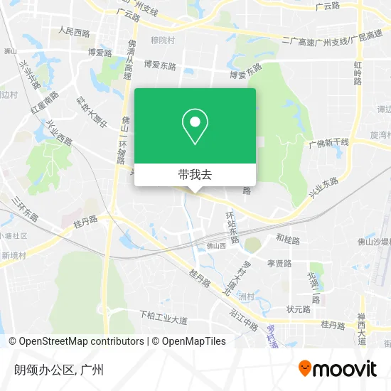 朗颂办公区地图