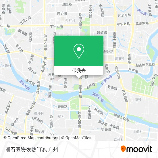 澜石医院-发热门诊地图