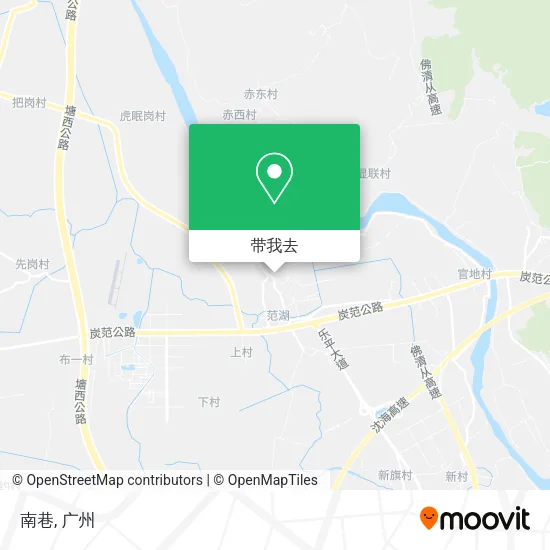 南巷地图