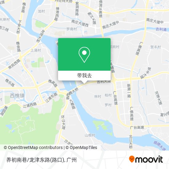 养初南巷/龙津东路(路口)地图