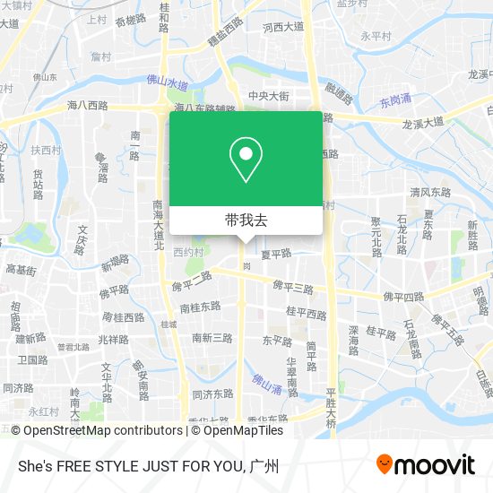 She's FREE STYLE JUST FOR YOU地图