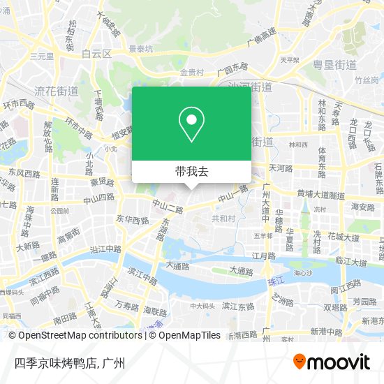 四季京味烤鸭店地图