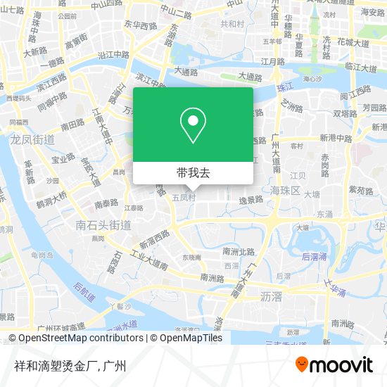 祥和滴塑烫金厂地图