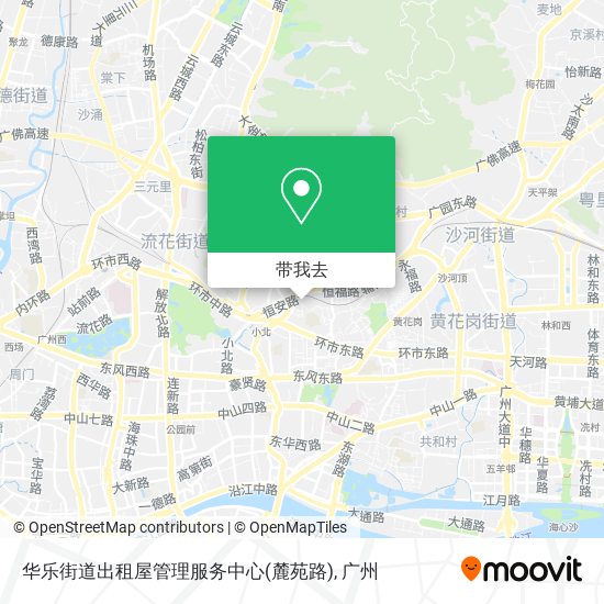 华乐街道出租屋管理服务中心(麓苑路)地图