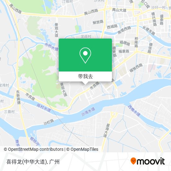 喜得龙(中华大道)地图