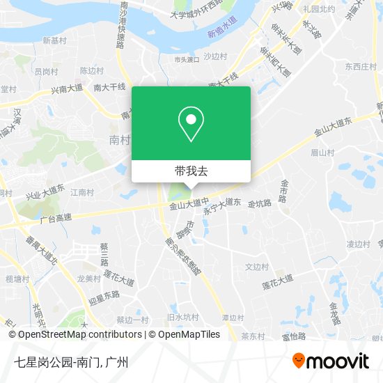 七星岗公园-南门地图