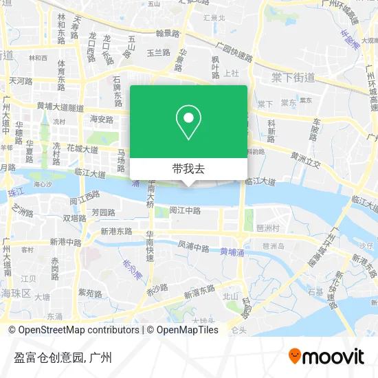 盈富仓创意园地图
