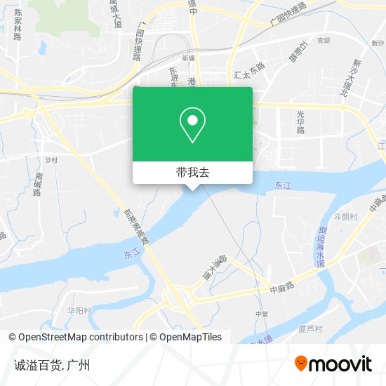 诚溢百货地图