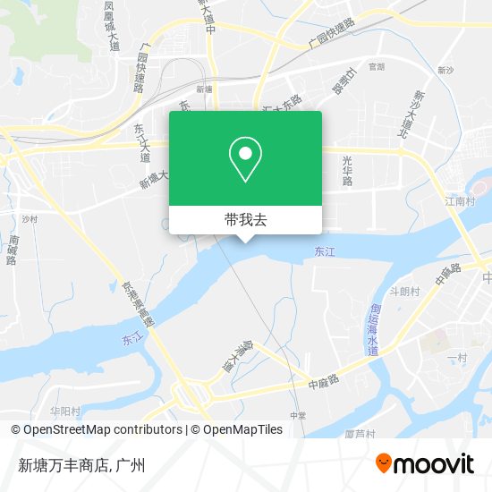 新塘万丰商店地图