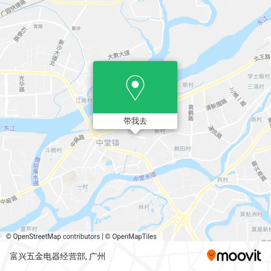 富兴五金电器经营部地图
