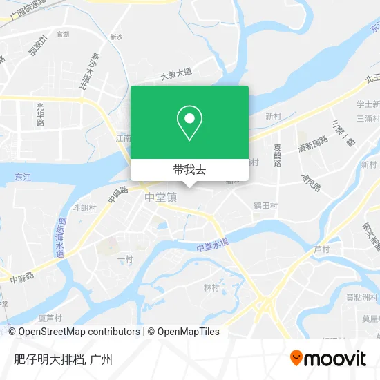 肥仔明大排档地图