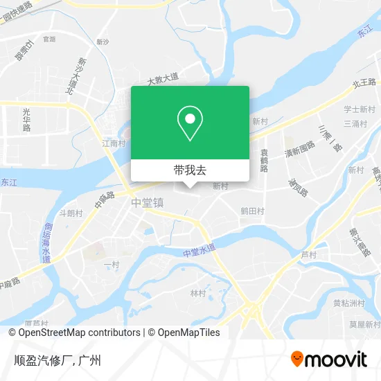 顺盈汽修厂地图