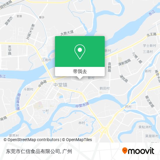 东莞市仁信食品有限公司地图
