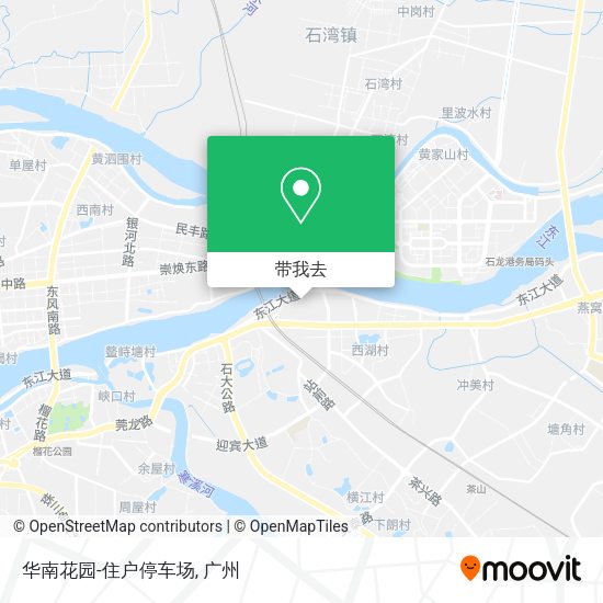 华南花园-住户停车场地图