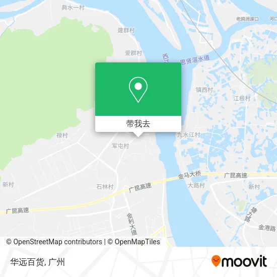 华远百货地图