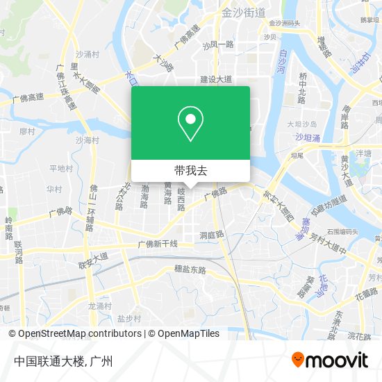 中国联通大楼地图