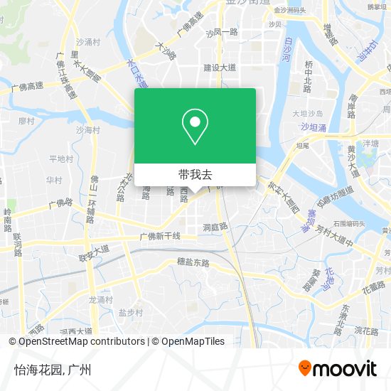怡海花园地图