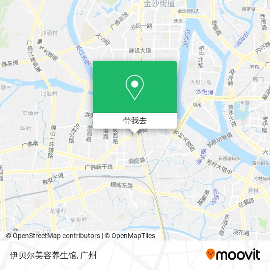 伊贝尔美容养生馆地图