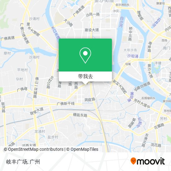 岐丰广场地图