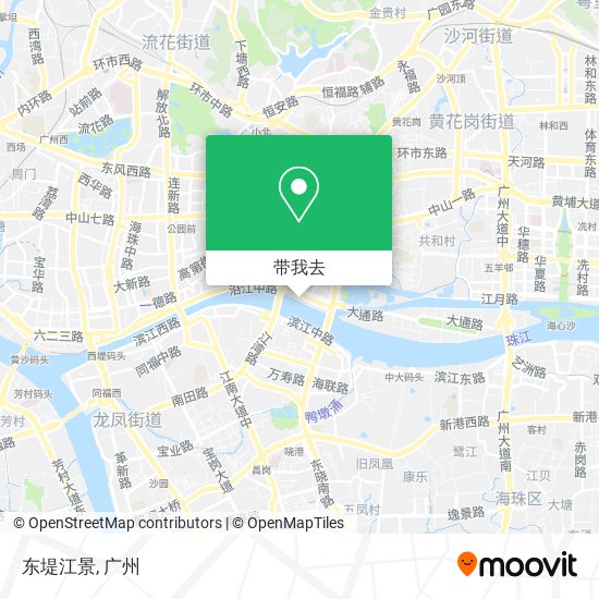 东堤江景地图