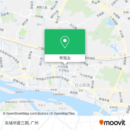 东城华庭三期地图