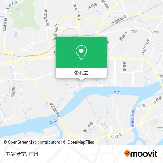 客家发室地图