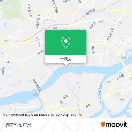 初庄市场地图