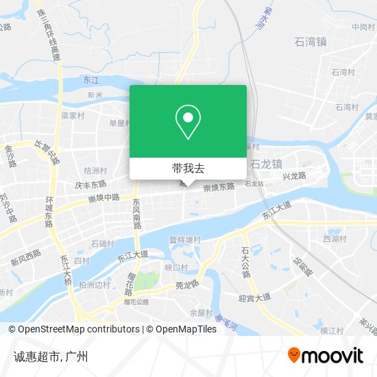 诚惠超市地图
