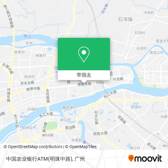 中国农业银行ATM(明珠中路)地图