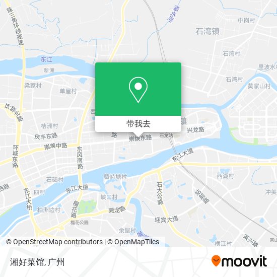 湘好菜馆地图