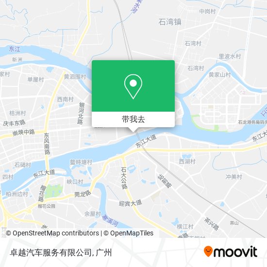 卓越汽车服务有限公司地图