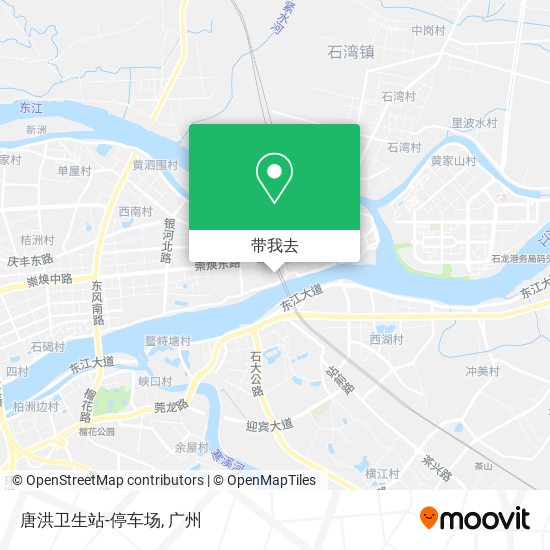 唐洪卫生站-停车场地图