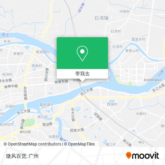 微风百货地图