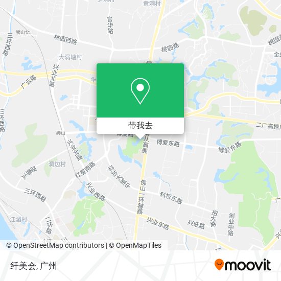 纤美会地图