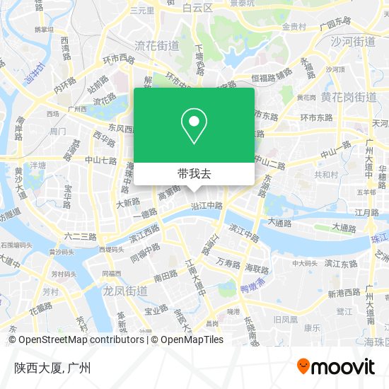 陕西大厦地图