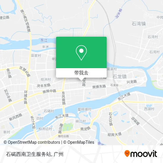 石碣西南卫生服务站地图