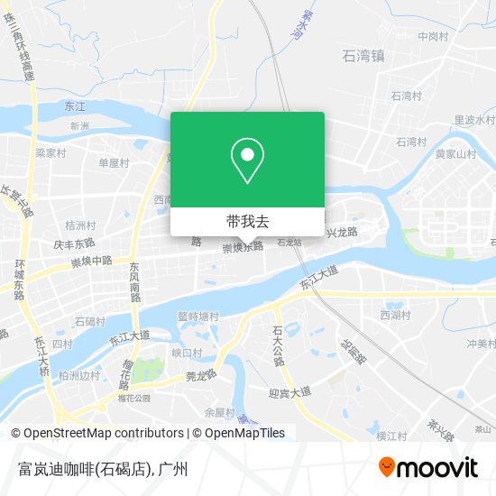 富岚迪咖啡(石碣店)地图