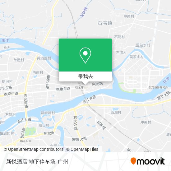 新悦酒店-地下停车场地图