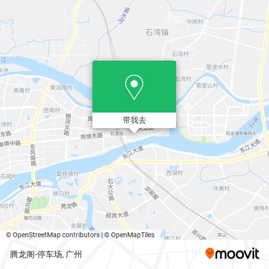 腾龙阁-停车场地图