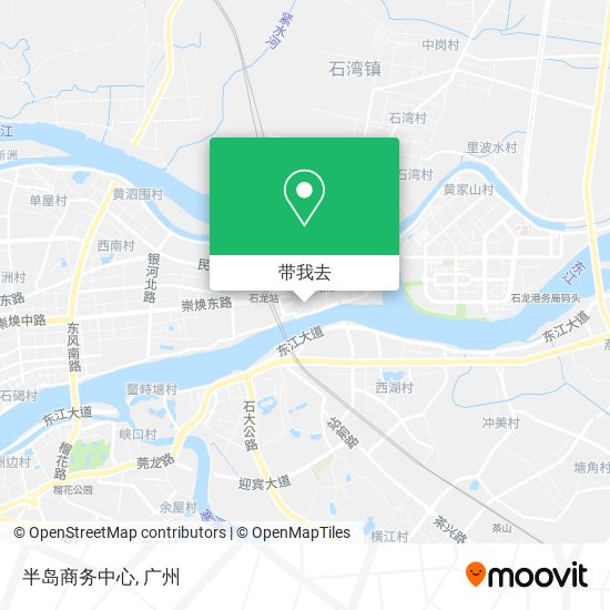 半岛商务中心地图