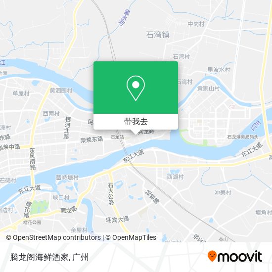 腾龙阁海鲜酒家地图