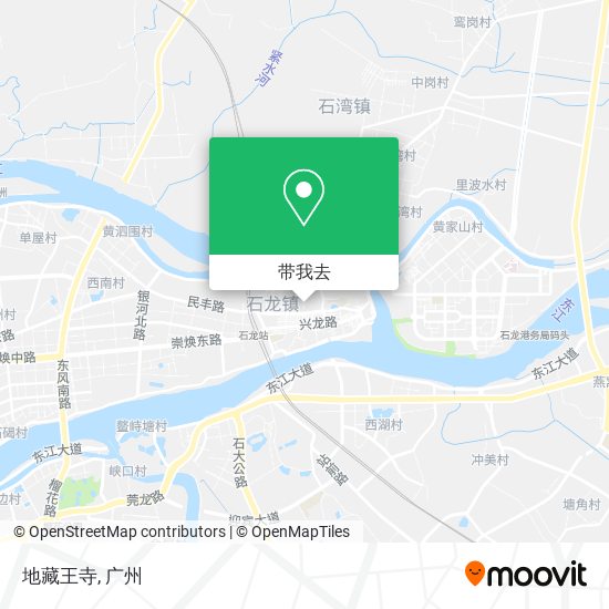 地藏王寺地图