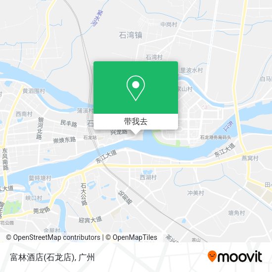 富林酒店(石龙店)地图