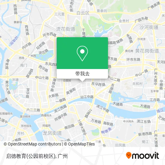 启德教育(公园前校区)地图