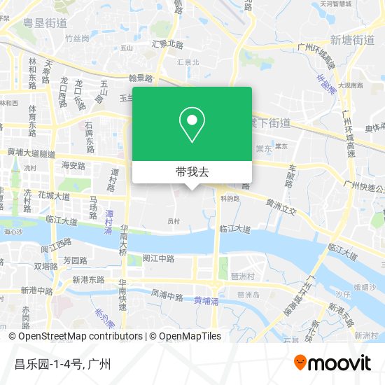 昌乐园-1-4号地图