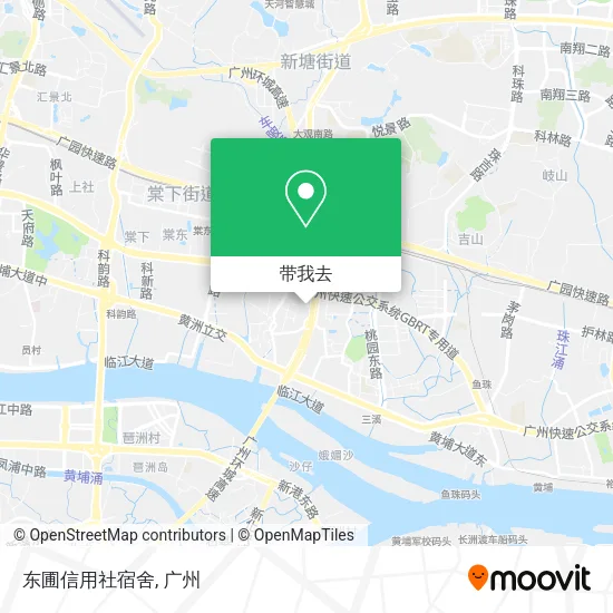 东圃信用社宿舍地图