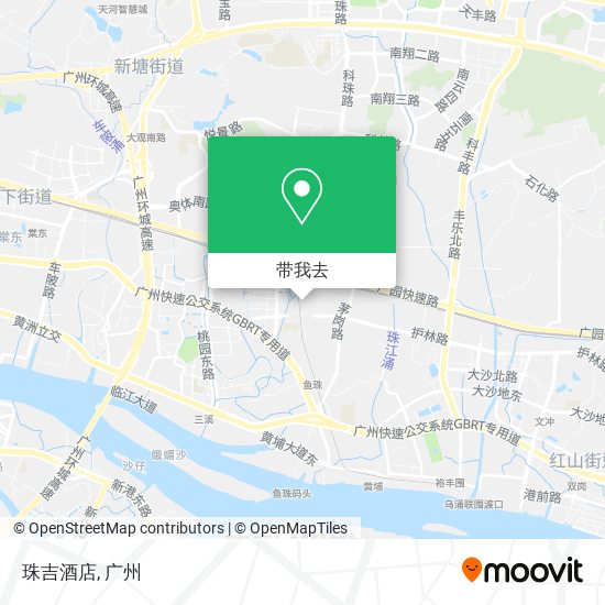 珠吉酒店地图