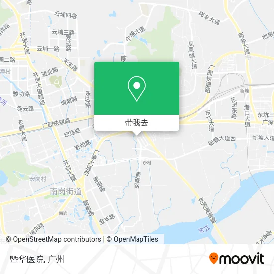 暨华医院地图